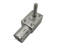 DC Worm electronic starter Geared Reducer JGY-370-M8 6-24V 6-150RPM Self-lock Turbine M8 33mm package B 6V 30pm Motor Starters