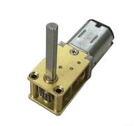 DC Worm Gear Motor, Low Speed Geared Motor with 3V 6V 12V Options, High Torque Reduction Electric Motor for Car Robot Projects and Robotics DIY