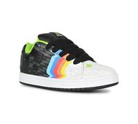DC Shoes Ken Block 43i Court Graffik Mens Skate Trainers in Black White Multicolor - 8 UK
