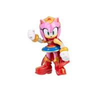DC x Sonic Amy as Wonder Woman 2.5" / 6.35cm Action Figure, Officially Licensed by Jakks Pacific, Articulated and Detailed Design, Collector's Packaging, Sonic x DC Collector Figure