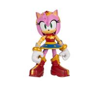 DC x Sonic Amy as Wonder Woman 5" Action Figure | Officially Licensed by Jakks Pacific, Highly Articulated and Detailed Design, Collector Packaging