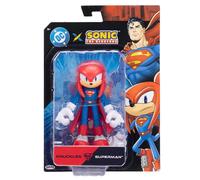 DC x Sonic Knuckles as Superman 2.5” Figure Sonic The Hedgehog Jakks Pacific NEW