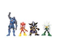 DC x Sonic Power vs Speed Action Figure Multipack, Officially Licensed by Jakks Pacific, Includes 7" Darkseid Classic Action Figure, 5" Shadow with Light Up Batman Logo, Collector's Packaging