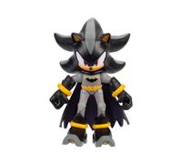 DC x Sonic Shadow as Batman 2.5" / 6.35cm Action Figure, Officially Licensed by Jakks Pacific, Highly Articulated and Detailed Design, Collector's Packaging
