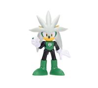 DC x Sonic Silver as Green Lantern 2.5" / 6.35cm Action Figure, Officially Licensed by Jakks Pacific, Highly Articulated and Detailed Design, Collect