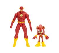 DC x Sonic the Hedgehog 2.5" & The Flash 5" Action Figure Multipack | Officially Licensed by Jakks Pacific, Includes Classic Action Figures, Sonic x DC Collectibles