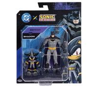 DC x Sonic the Hedgehog Action Figures 2 Pack Shadow and Batman Sega