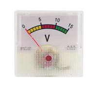 DC0-15V Analog Panel Volts Voltage Meter Voltmeter Gauge Mechanical Voltage Meter Electric For Inverters Analog Panel Voltmeter