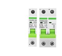 DC1000V Circuit Breaker 2P MCB 1P Short Circuit Protector 6A 10A 16A 20A 50A 60A 100A 125A DC24V 48V 100V Voltage Solar Power 1Pcs(1P DC250V,100A)