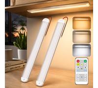 DC12-85V LED Car Interior Lighting, Light Bar 1800LM,WW+NW+CW Interior Light Bar with Remote Control,Ultra Bright for Motorhome, Van, Bus, Caravan, Boat, Kitchen, Bathroom, Bar,Truck,2PCS
