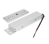 DC12V 180kg 397lb Electromagnetic Lock High Holding Force for Access Control Single Door Security Aluminum Alloy Material Mounted Magnetic Metal Fire Doors