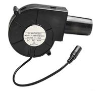 DC12V 2 7A 9733 Blower Turbo Fan for Efficient BBQ Grilling Compact and Powerful Airflow for Firewood and Smokers