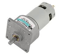 DC12V/24V 35W Mini DC Gear Motor Metal Speed Adjustable Large Motor CW/CCW XD-GA775(12v 100rpm)