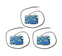 DC12V 24V Automatic Thermostat Fan Module For PWM PC CPU Fan Temperature Control, DC Fan Speed Regulator 2-way 4A, DC Motor Speed Governor, CPU Cooling(3)