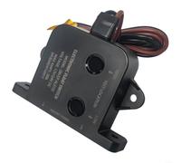 Dc12V 24V Bilge Pump Controller 1 Pack Marine Bilge Float Switch Dc 12V/24V Water Level Sensor Automatic Control Abs Black For Boat Aquarium Fountain Drainage