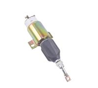 DC12V 24V Diesel Engine Stop Solenoid Valve Flame Out Fuel Switch for Generator Accessories Parts NO Normal Open Type Power Pull(1pc12V)