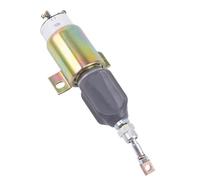 DC12V 24V Engine Stop Solenoid Valve Flame Out Fuel Switch for Generator Accessories Parts NO Normal Open Type Power Pull