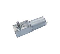 DC12V 24V High Torque Gearmotor Worm Geared electronic starter D-Shaft High Power Reversed 70kg.cm Worm Gear electronic starter(260 RPM,12V)
