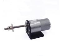 DC12V 24V JGB37-3530 Speed Reduction Gear Motor with Bracket M6x58mm Shaft Robotics Automation