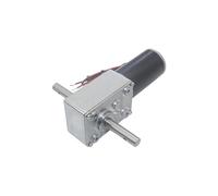 DC12V 24V Powerful Torque Drying Rack Gearmotor Turbo Worm Geared electronic starter Type-D Shaft High Power Reversed Worm Gear electronic starter BIANMTSW(27 RPM,24V)