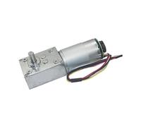 DC12V 24V Powerful Torque Gearmotor Encoder Geared electronic starter D-Shaft High Power Reversed Low Speed 70kg.cm Worm Gear electronic starter MQXFCZUX(80 RPM,12V)