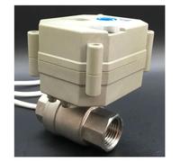 DC12V/24V Stainless Steel 1/2'' Motorized Ball Valve with Manual Override and Indicator 2 Way DN15 Electric Crane(DC24-CR501)