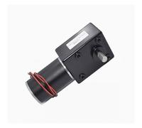 DC12V 24V Strong Torque Metal Turbo Worm Gearbox Engine Reversed Low Speed 250kg.cm Self-Lock Worm DC Gear Motor for Boat, Car, Fan, Home Appliance(12V 200rpm)