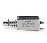 DC12V 24V Through Push Pull Small DC Electromagnet 0520B 0530B 0630B 0730B Strong Pull Switch 5N Stroke Magnet(0826B,24V)