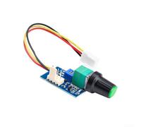 DC12V 4 Wire Fan Speed Controller with On Off Switch Compatible with CPU and For PC Fans Manual Stop for Efficient Fan Speed Regulation