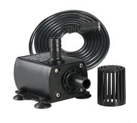 DC12V 400L/H Ultra-Quiet Brushless Submersible Pump with Flow Control, IP68 Waterproof, 10W for Aquariums, Fountains, Car & Computer Cooling Systems