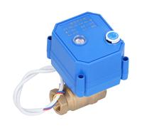 DC12V Brass Electric Ball Valve BSP DN15 Mini
