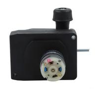 DC12V/DC24V MIG Wire Feeder Motor Assembly for 0.6-1.0mm Welding Wire, Compact Metal Plastic Feed Roller Unit with V-Type Slot for MIG MAG Welders(12V)