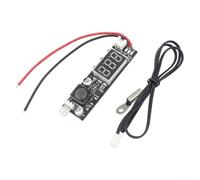 DC12V Digital Fan Controller 0.2-2A with Temperature Sensor, Efficient Cooling Regulation for Industrial Use(Rings)