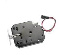DC12V Electric Cabinet Door Lock 5v24v Small Electromagnetic Lock Unmanned Vending Machine Electronic Lock Mini Mailbox Lock 1Pcs(12V 2-Wire Lock)