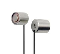 DC12V mini round electromagnet 10 * 10mm solenoid energization attraction magnetic force 300g power off no-magnetic 1pcs
