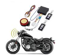DC12V Motorcycle Anti-Theft Alarm Security System Remote Control Engine Start Bike Anti-Hijacking Cutting Off Remote Engine Start Arming Disarming