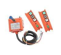 DC12V Wireless Industrial Remote Controller Electric Hoist Control Winding Engine Sandblast Switches F21-2S Radio Switch Stable Signal, Rapid Response(2T1R(2F1S),AC36V)