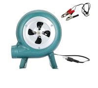 DC12V2A BBQ Blower Fan with Copper Motor and Battery Clip Line Perfect for Metalworking Restaurants Starter Battery Operated Blower