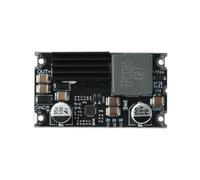 DC15A Power Conversion Module 300W Step Up Board, 5V-24V Input, Selectable 15V 20V 24V 30V Output, Compact Heatsink PCB for Repair Projects