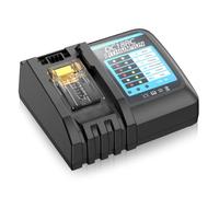 DC18RC for Makita 18V battery Compatible with Makita 14.4-18V Charger | Fast Charger for Makita 18V battery BL1830 BL1850 BL1860 BL1840 BL1820 BL1815 BL1415 BL1440 BL1430 - UK Plug 3.0A Output