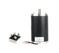 DC220V 200W DC electronic starter Permanent Magnet 77MM Diameter High-Speed Power Torque Adjustable Speed CW/CCW DIY Cotton Candy Machine CZAOINCU(1800RPM,DC 220V Motor)