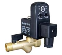 DC24V AC220V/380V 1/2" Automatic Timer Compressor Condensate Drain Timer Solenoid Valve IDGTTLDF(7_DC24V)