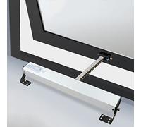 DC24V Electric Chain Window Opener - Remote & Switch Control Automatic Skylight & Greenhouse Vent Adjustable Stroke 300mm-900mm IP32 Waterproof Wireless Motorized Opener