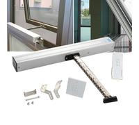 DC24V Electric Chain Window Opener with Remote Control and Switch, Automatic Window Opener Stroke 300mm -1000mm for Skylight Window Greenhouse and Roof Vent 700mm