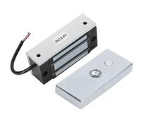 DC24V Electromagnetic Lock Electronic Magnetic Door with 60KG Tension Power On Sturdy Alloy Build Long Service Life Performance