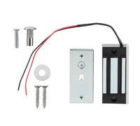 DC24V Mini Electromagnetic Lock, Electronic Magnetic Door Lock, 60kg Holding Force Power - On Lock with Aluminum Alloy Body for Wooden Glass Metal Fire Doors