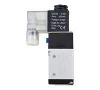 DC24V Pneumatic Solenoid Valve 3V210-08 3-Way 2-Position 1/4 Inch BSPT Port for Air Flow Direction Control