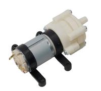 DC24V R385 Diaphragm Pump 24V 0.7A 1.5-2L/Min Low Noise Air and Water Pump for Aquarium Fish Tank, White