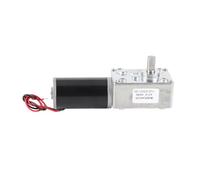 DC24V Self Locking Gear Motor, Reversible Single Shaft Speed Reduction Motor 5840 31ZY, Aluminium Alloy Housing with Brass Coil, for Office Automation Medical Robots (30RPM)