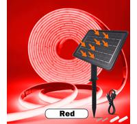 DC24V Solar COB Neon Strip IP68 Waterproof 320Leds/M Red/Yellow/Blue/White Flexi